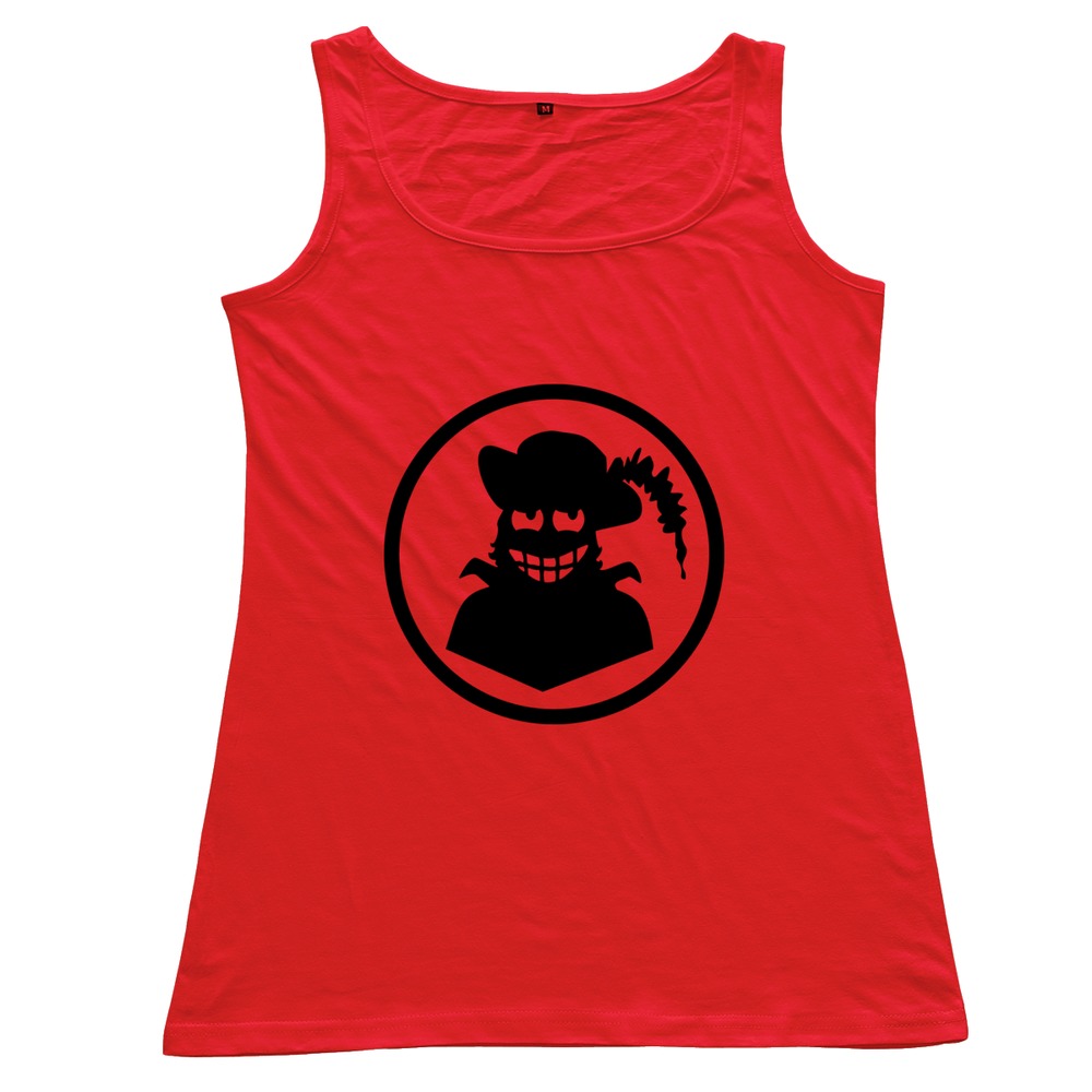 2015 Latest Exercise silly pirate 1c 100 Cotton Round Neck Tank Tops for Women At Cheapest
