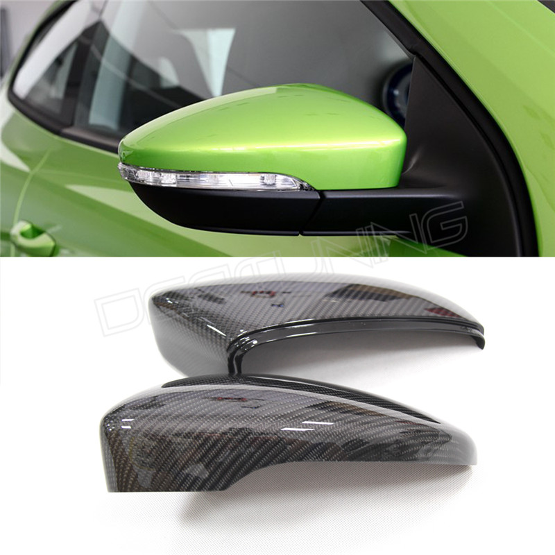 Full replacement carbon fiber rear view mirror for 2011-on  VW Jetta MK  mirror cover sets