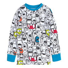 2016 cotton cute little monster boys clothes children kids t-shirts summer new clothing for girls long sleeve boy t shirt enfant
