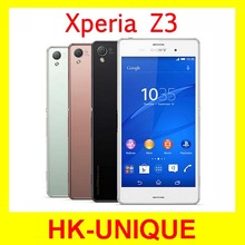 D6653 Sony Xperia Z3 android smartphone New Original Unlocked  5.2 inches 20.7MP 3GB RAM 16GB ROM Free Shipping