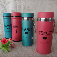 1PC 420ml Thermos Cup Stainless Steel Thermo Cup Insulated Thermos Mug Coffee Mug Auto Car Heating Cups Vacuum Flask J3069