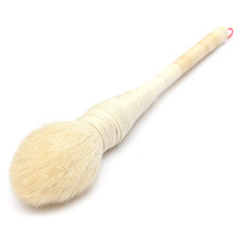 New Professional 1Pcs Blush Powder Brush Nature Goat Hair Blusher Brushes Handmade Rattan Makeup Cosmetic Beauty