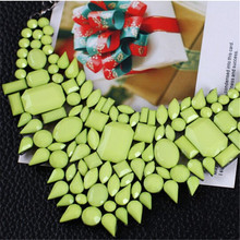 Free Shipping 2014 New Arrival Resin Fashion Charm Gem Cute Necklaces & Pendants Fashion Jewelry Jewelery Woman Gift