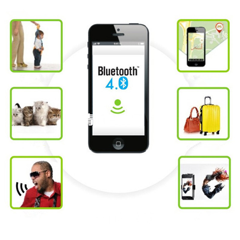 2015 Hot Smart Tag Anti lost Bluetooth Tracker Child Bag Pet Wallet Key Finder GPS Locator