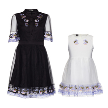 Family Matching Outfits,mother daughter dresses.Family Fitted,baby dress,women dress,Family look,Lace,family girl clothes