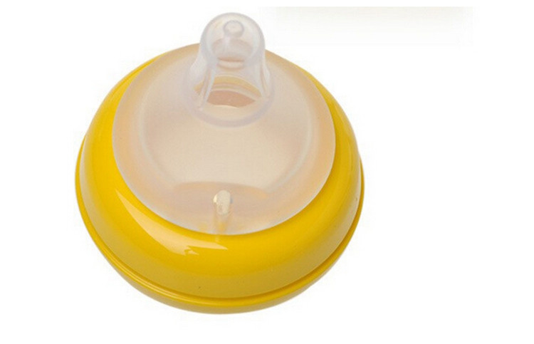 High Quality 160ml Baby Milk Bottle Nuk Wide Mouth Baby Feeding Bottle Nibbler Silicone Nipple Safety Sippy Cups Feeder (3)