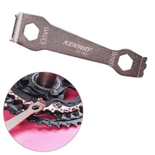 Bike Chainwheel Bolt Fixed Wrench Spanner Mountain MTB Bike Chain Wheel Spanner Crankset Arm Accessories Bicycle Repair Tool