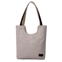 2016 women handbag canvas bags and portable fashion lady bag shoulder bag free shipping shoulder bags