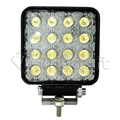 recommended hot sales 48W 4 3 LED Work light 12v 24V For Car led 4X4 SUV