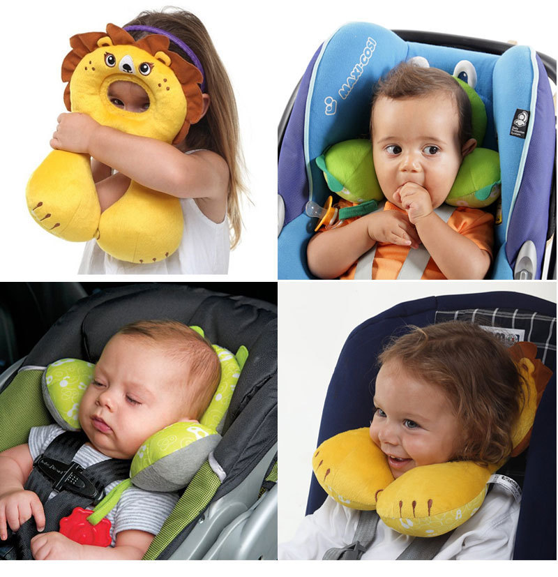 Useful Car Headrest for Children / Baby Protection, Cushion Head Neck