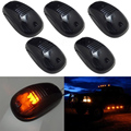5pcs set Amber 12 LED Car Cab Roof Marker Lights For Truck SUV 4x4 LED 12V