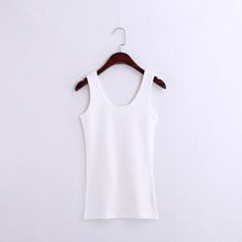 Fashion Wild Pure Cotton Vest Slim Thin Vest Comfortable Bottoming Shirt Nine Colors Factory Outlet Free Shipping