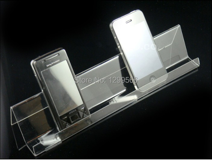 long shelf Mobile cell phone holder display standin Holders & Stands