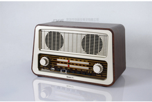 Wool antique old fashioned vintage radio desktop am fm full usb sound card