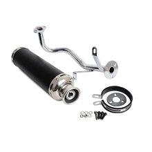 Scooter Performance Exhaust System for Gy6 50cc QMB139 Chinese Scooter Parts