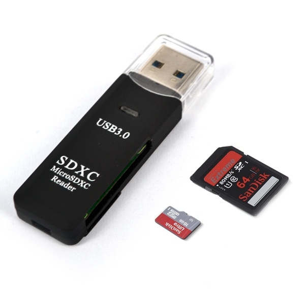 Superspeed 2  1 USB 3.0 SDHC SDXC -  SD - SD /  SD / TF  -  USB3.0   