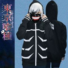 Anime Tokyo Ghoul Ken Kaneki Fleece Hoodie Winter Sweatshirts Coat Clothes Christmas Gift KHGT1