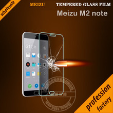 Original Nelanz Brand 9H 2.6mm 2.5d ARC round Anti-Explosion HD Tempered Glass Screen Protector For Meizu M2 Note factory price