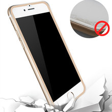 6S Aluminum alloy Full screen coverage tempered glass screen protector For apple iphone 6 4 7