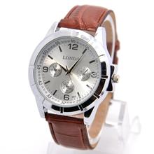 New Design Luxury Brand Leather Strap Watch Men Fashion Sports Quartz Wrist Watch relogio masculino londa-23