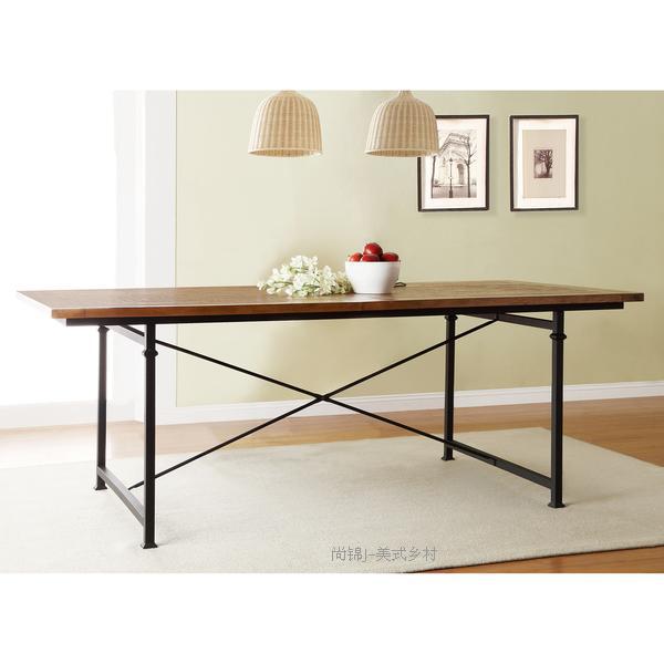 Muebles paÃs de américa loft mesa de comedor de estilo hecha of ... Escritorio comedor