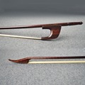 Top Level Snakewood 4 4 Master White Hair Bass Bow Sweet and Poweful Tone Well Flexibility