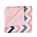 80 75cm Nordic Style Cotton Printed Flannel Double Sided Baby Blanket Baby Bedding Blanket Decorated Blanket