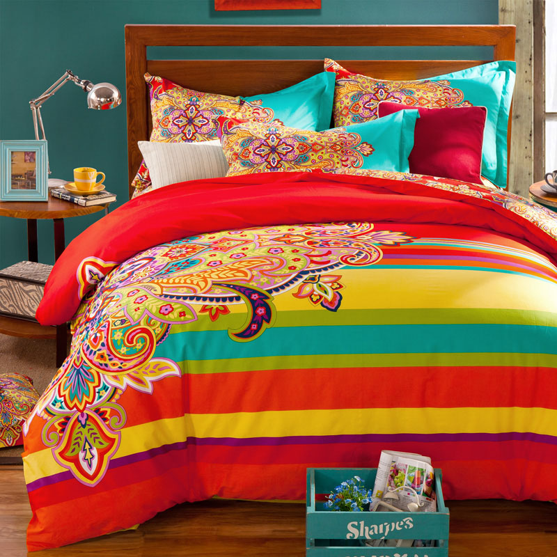 Rainbow Queen Bedding Promotion-Shop For Promotional Rainbow Queen ...