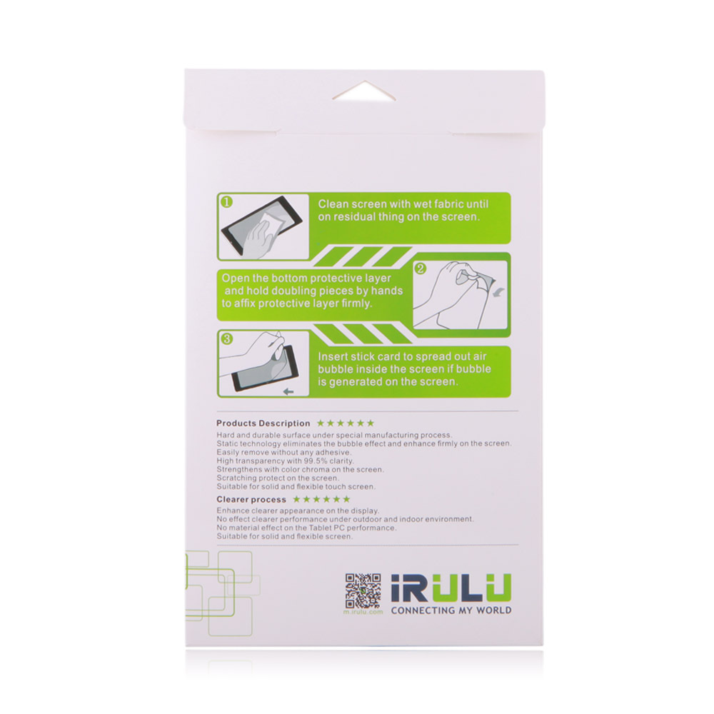 IRULU 7 inch Tablet Screen Protector Protective Film for IRULU Q8 Tablet Accessories Wholesale Pet Lots