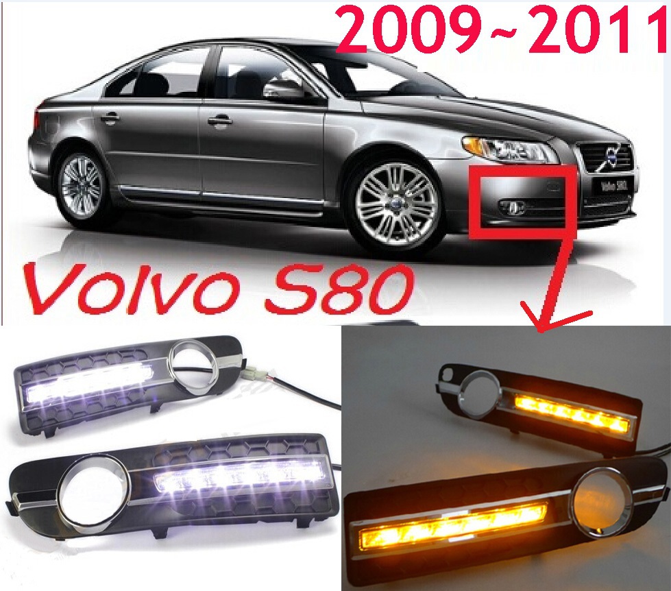 2009 ~ VOLVO S80       /  2 . /  +   harness10W 12 v, 6500 K ; S60 XC90 XC60