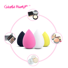 2016 1pc Foundation Makeup Sponge makeup Blender Blending Cosmetic Puff Powder Smooth Beauty Make Up Tool14 colors to choose