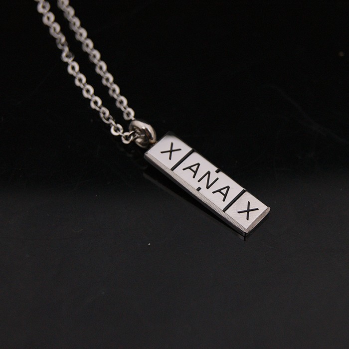custom stainless steel necklace