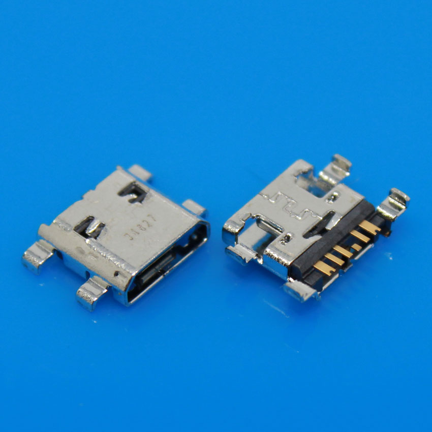 100pcs/lot Original New Micro USB JACK Port Plug Socket Charging USB Port for Samsung I8160 USB connector