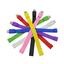 Charm Silicone Bracelet Men Wristband 32gb 8gb 4gb USB 3.0 USB Flash Drive Pen Drive 16gb Memory Stick U Disk Pendrive 64gb Gift