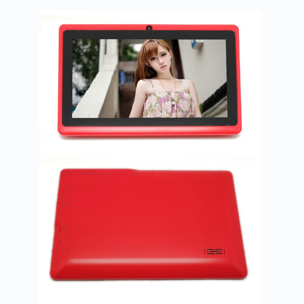 7 Inch Android4 4 Quad Core Tablets Pc WiFi Bluetooth Dual Camera 1GB 16GB