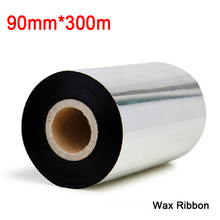 3.54 inch *984.5ft (90mm*300M)wax Ribbon for Label and barcode printer.