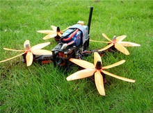 8PCS (4Pair) 5040 6 Leaf Blade Props Propellers For Racing FPV Racer QAV R QAV 210 250 Martian 230 255 Quadcopter Drone