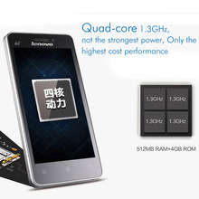 Original Lenovo A360T 4 5 Android 4 4 Smartphone MTK6582 Quad Core 1 3GHz RAM 512MB