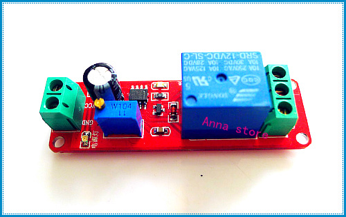 New 12V Delay Timer Monostable Switch Relay Module NE555 Car Oscillator