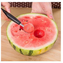 2016 18CM Kitchen Ice Cream Mash Potato Scoop Stainless Steel Spoon Spring Handle Kitchen Accessories Free Shipping