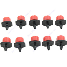 
E74 Free Shipping 20pcs Garden Irrigation Misting Micro Flow Dripper Drip Head 1 4 Hose