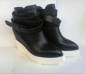 2015 Knee High Boots Autumn Boots Genuine Leather Boots Fashion Gold
