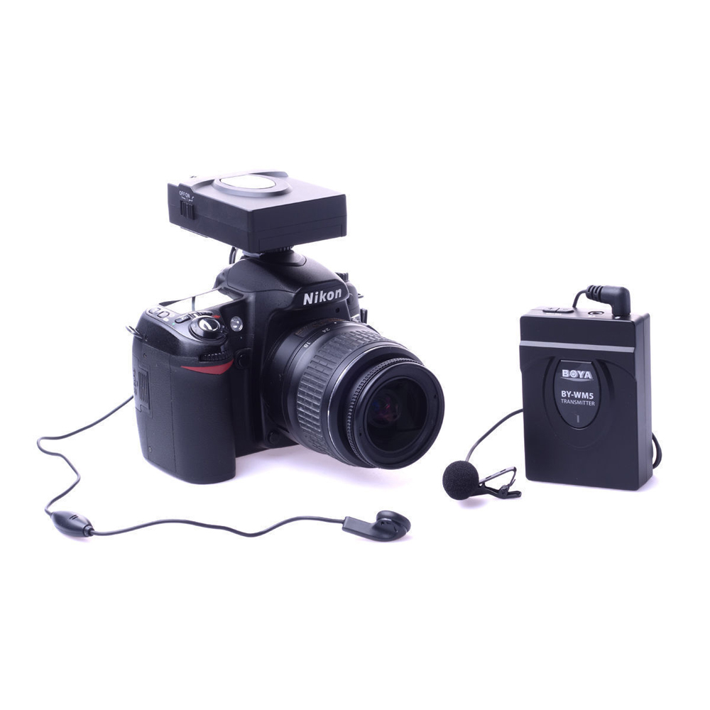boya by wm5 2 4ghz wireless microphone for dslr boya by wm5 2 4ghz wireless microphone for dslr