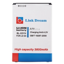 Link Dream 3800mAh Rechargeable Li-ion mobile phone Battery for LG G3 / D855