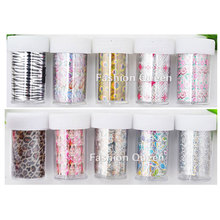 35Designs Nail Transfer Foil Sticker 12pcs lot Fashion Flower Cartoon Nail Art Decal Nail Beauty Tips