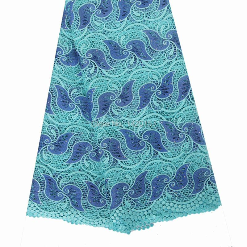 Lace Material Asoebi | swiss lace materials blue embroidery guipure lace fabric Lace Material Asoebi | swiss lace materials blue embroidery guipure lace fabric