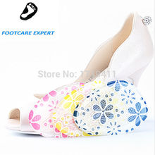 1 Pair Gel forefoot Silicone Shoe pad Insoles women’s high heel Elastic Cushion Protect Feet Care Pads accessories htc-024