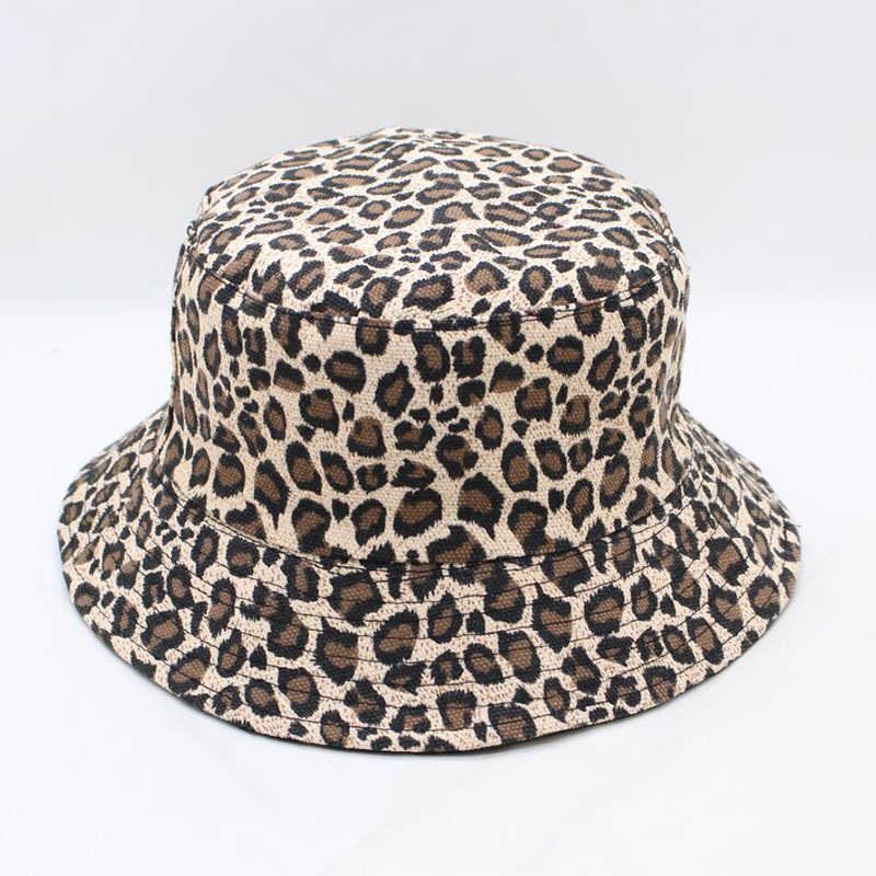 cheetah fur bucket hat