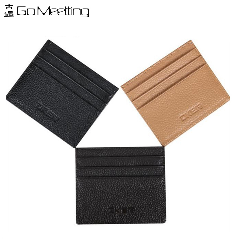 100% genuine leather wallet  Head layer cowhide wallet  short men's wallets mini purse