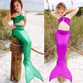 New Girl tail mermaid swimming kids mermaid tails costume child little mermaid bathing suit ariel the
